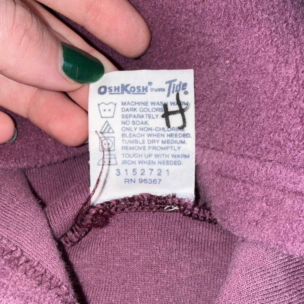 Vintage Girl’s OshKosh B'gosh Hoodie with Embroidery